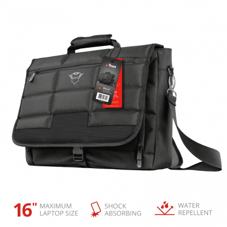 Borsa Custodia postina tracolla laptop da 16” Gaming Robusta idrorepellente  per PC TRUST GXT 1270 23311